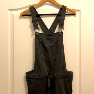 Anti Blue grey jersey cotton blend overalls